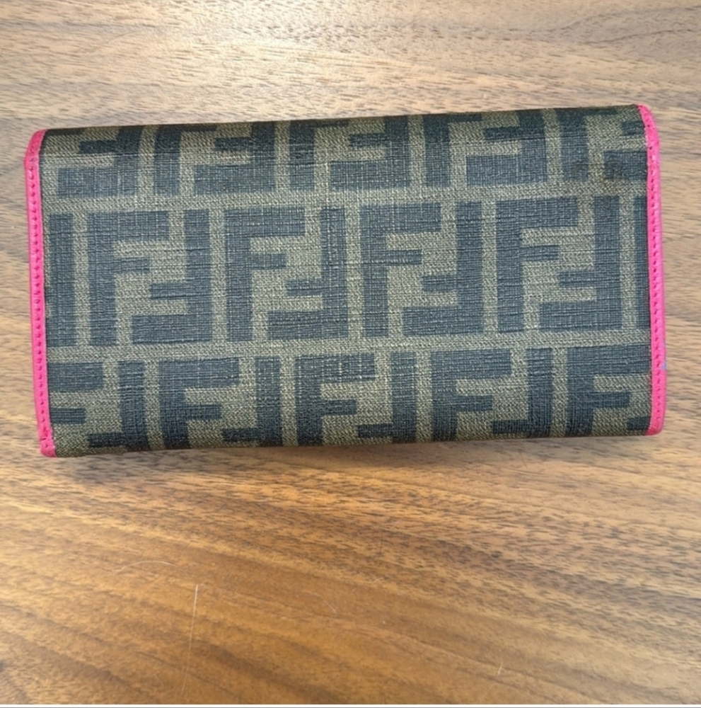 Fendi Brown and Pink Women's Wallet - Picture 3 of 9